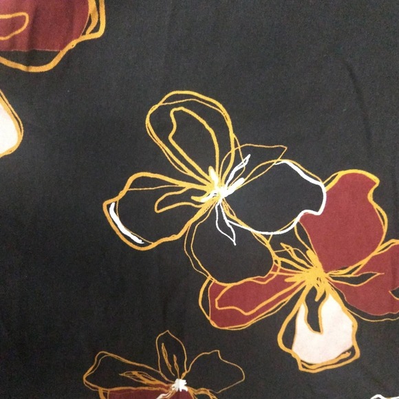 14th & Union Front Tie Floral Sleeveless Dress M - Picture 12 of 12